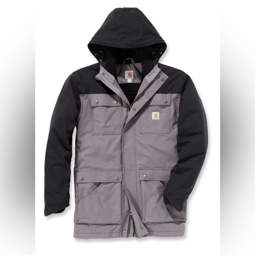 Carhartt Men's Two-Tone Hooded Field Sherpa Lined Jacket